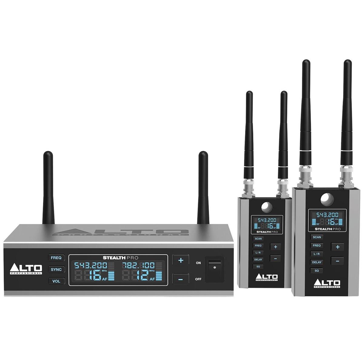 Image of Alto Professional Stealth Pro Professional 2-Channel Wireless Audio System