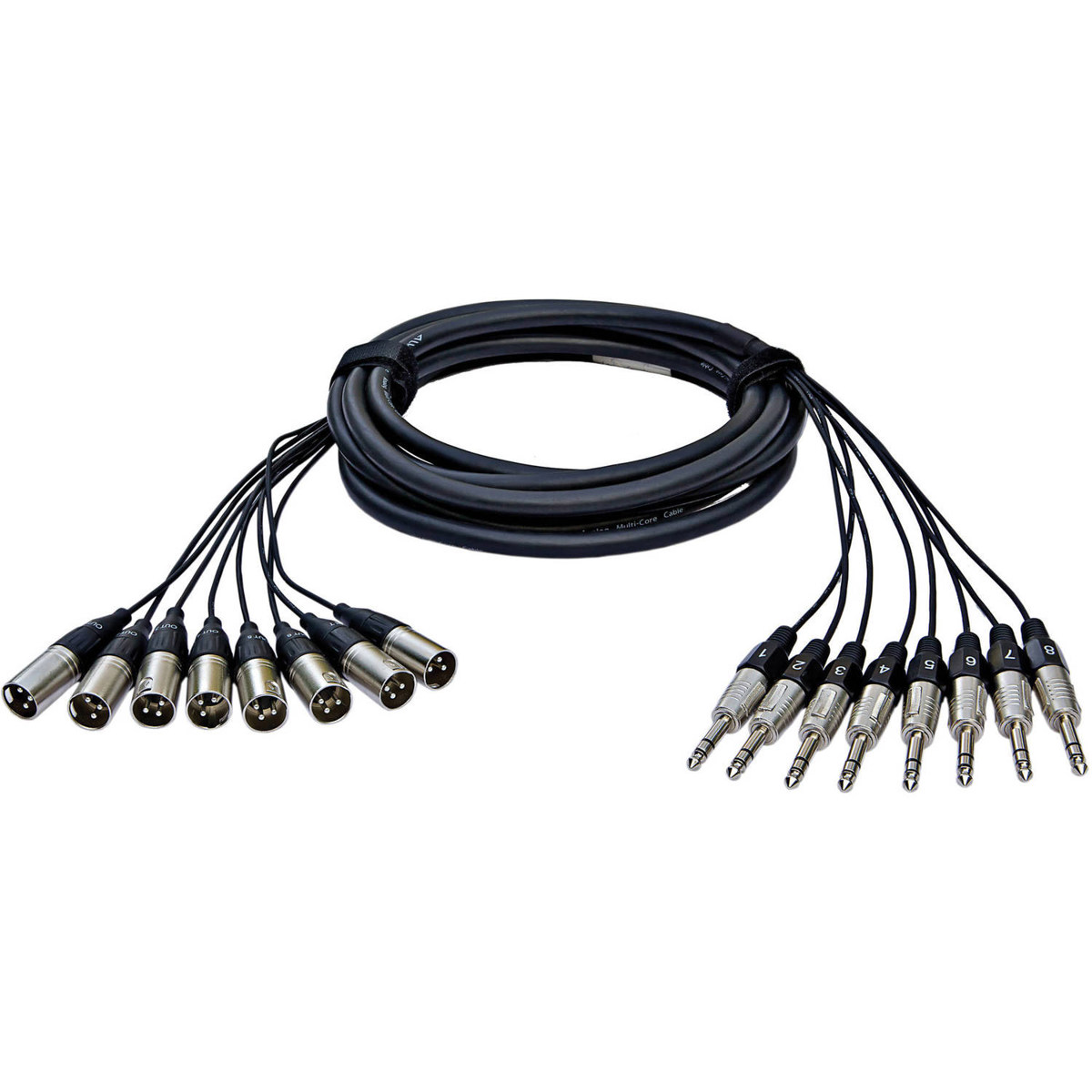 

Alva Audio 16.4' Analog Multi-Core Cable, 8x XLR to 8x TRS
