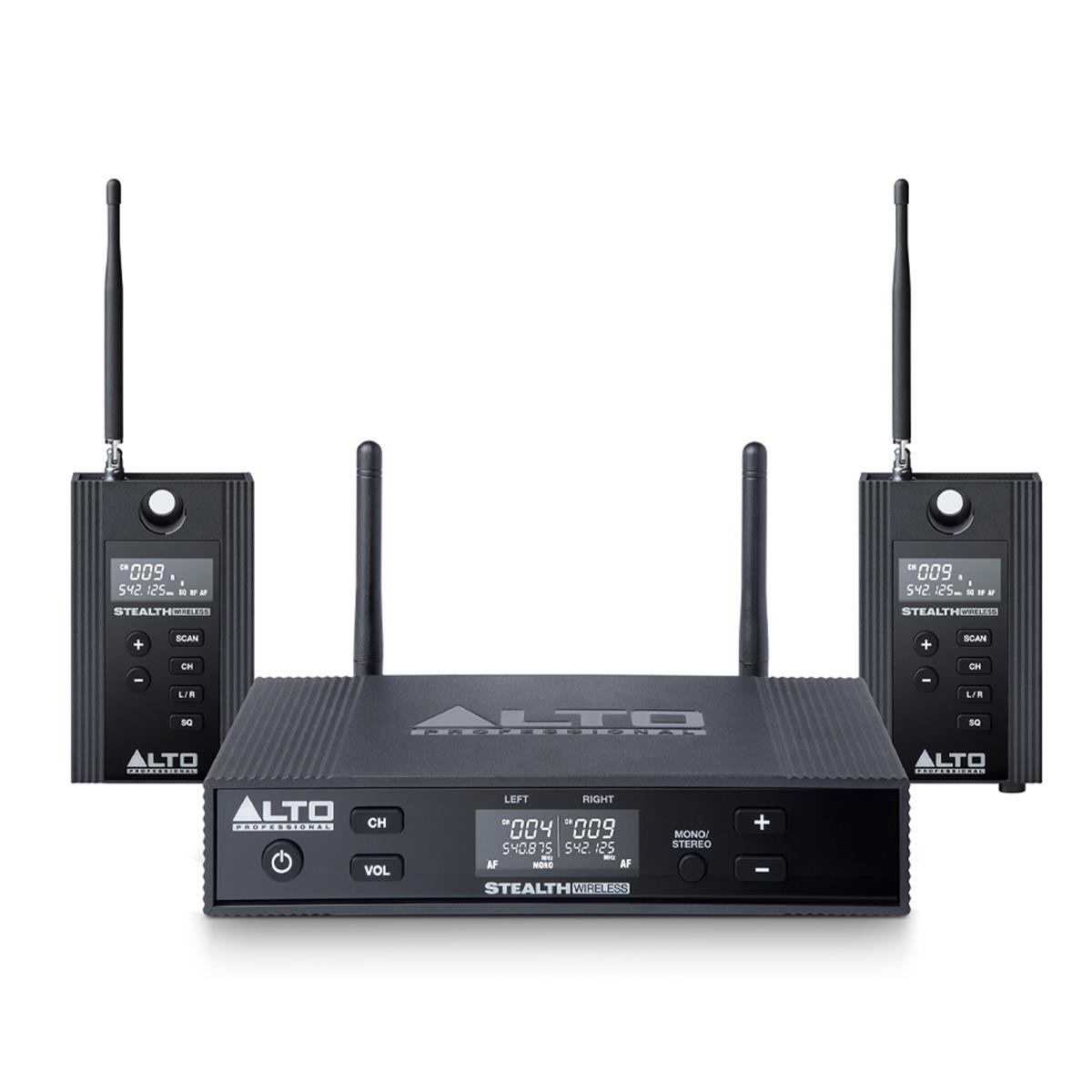 Image of Alto Professional Stealth Wireless MKII 2-Channel UHF System