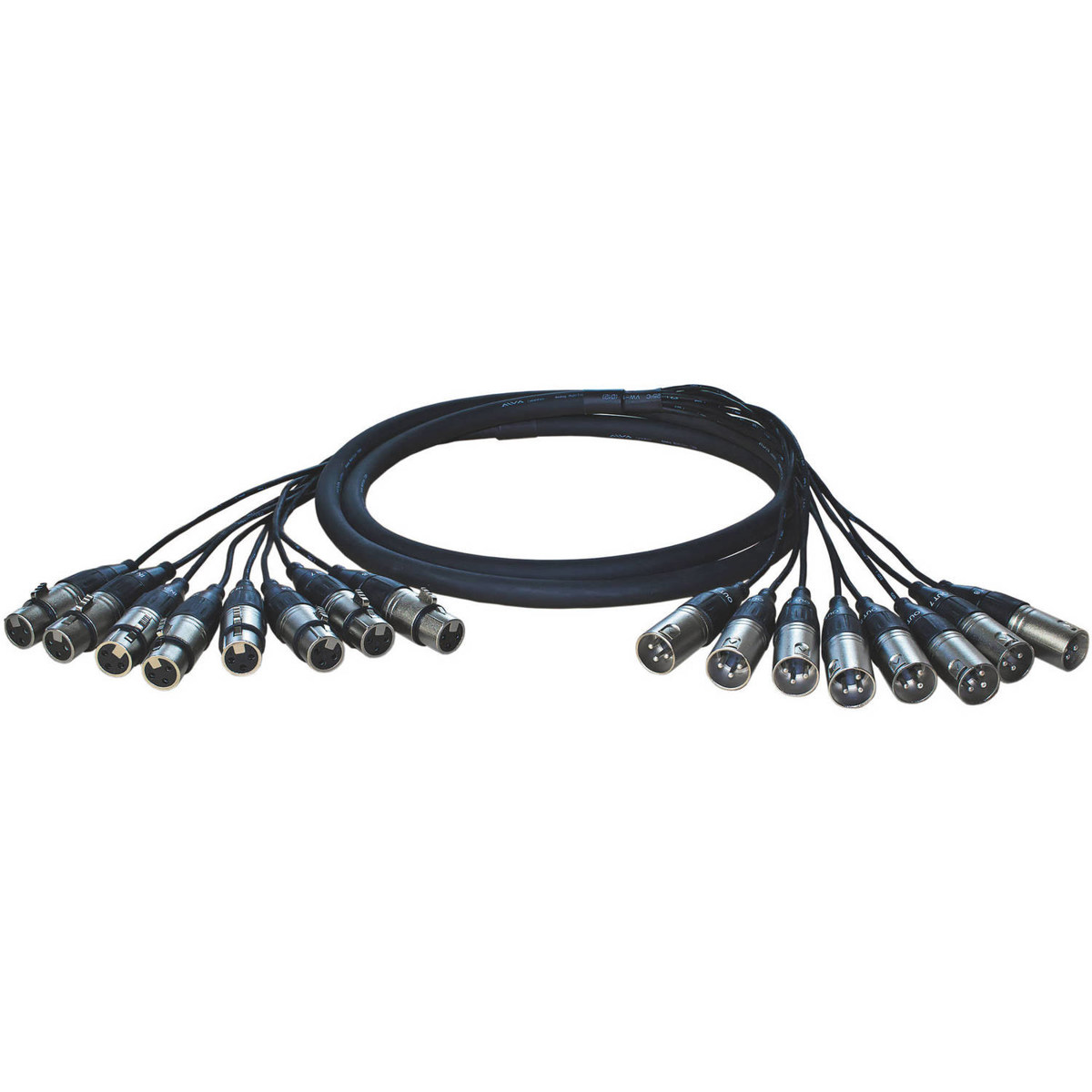 

Alva Audio 6.5' Analog Multi-Core Cable, 8x XLR Male to 8x XLR Female