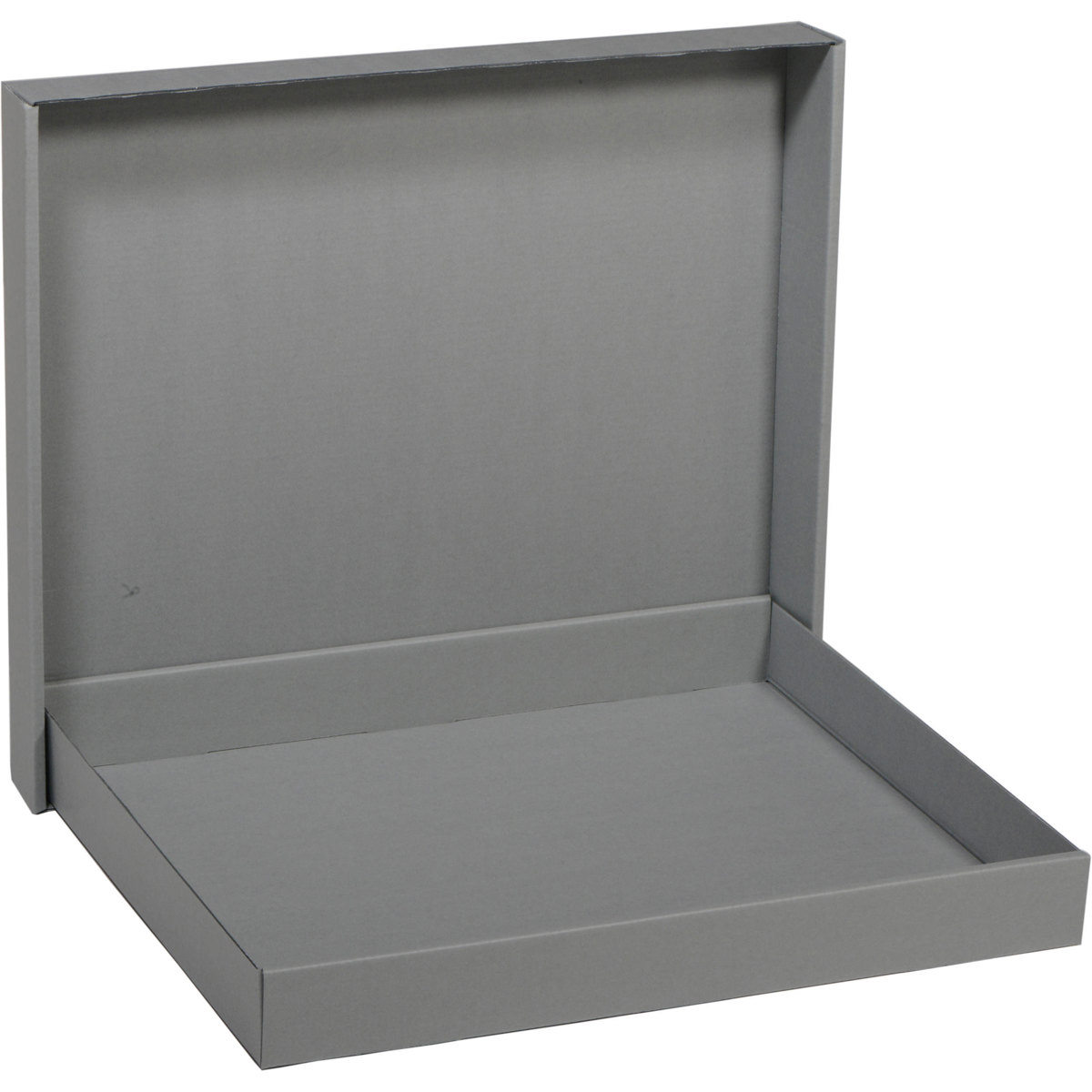 

Archival Methods Corrugated Drop Side Box, 16.5x20.5x2.5", Color: Blue/Gray