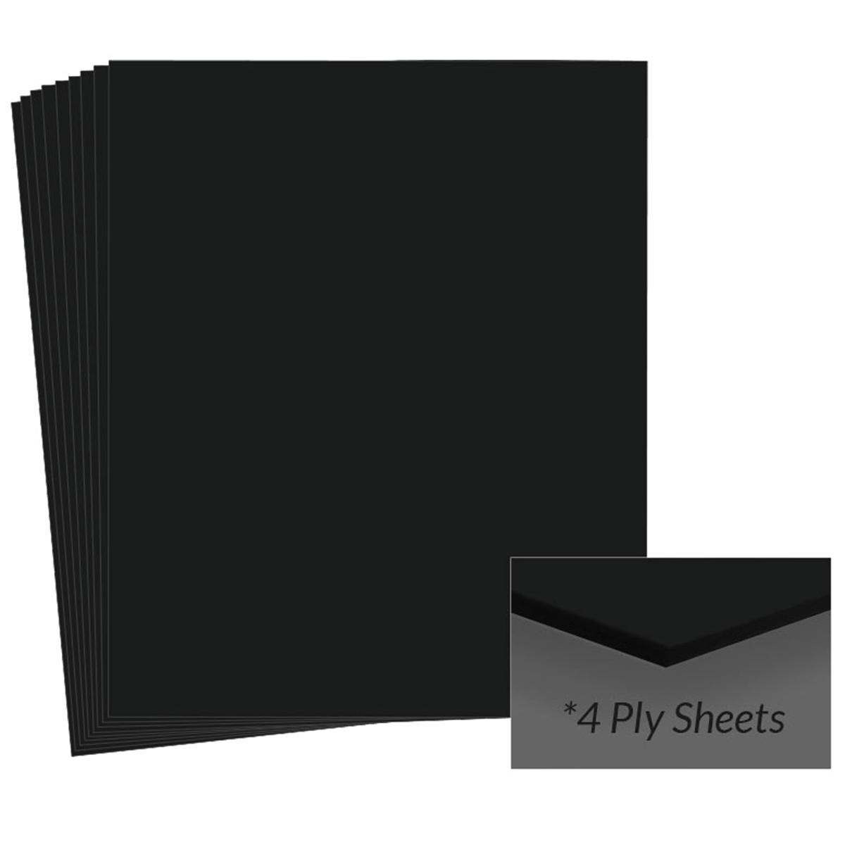 

Archival Methods 32x40" 4-Ply Black Cotton Museum Board, 15 Pack