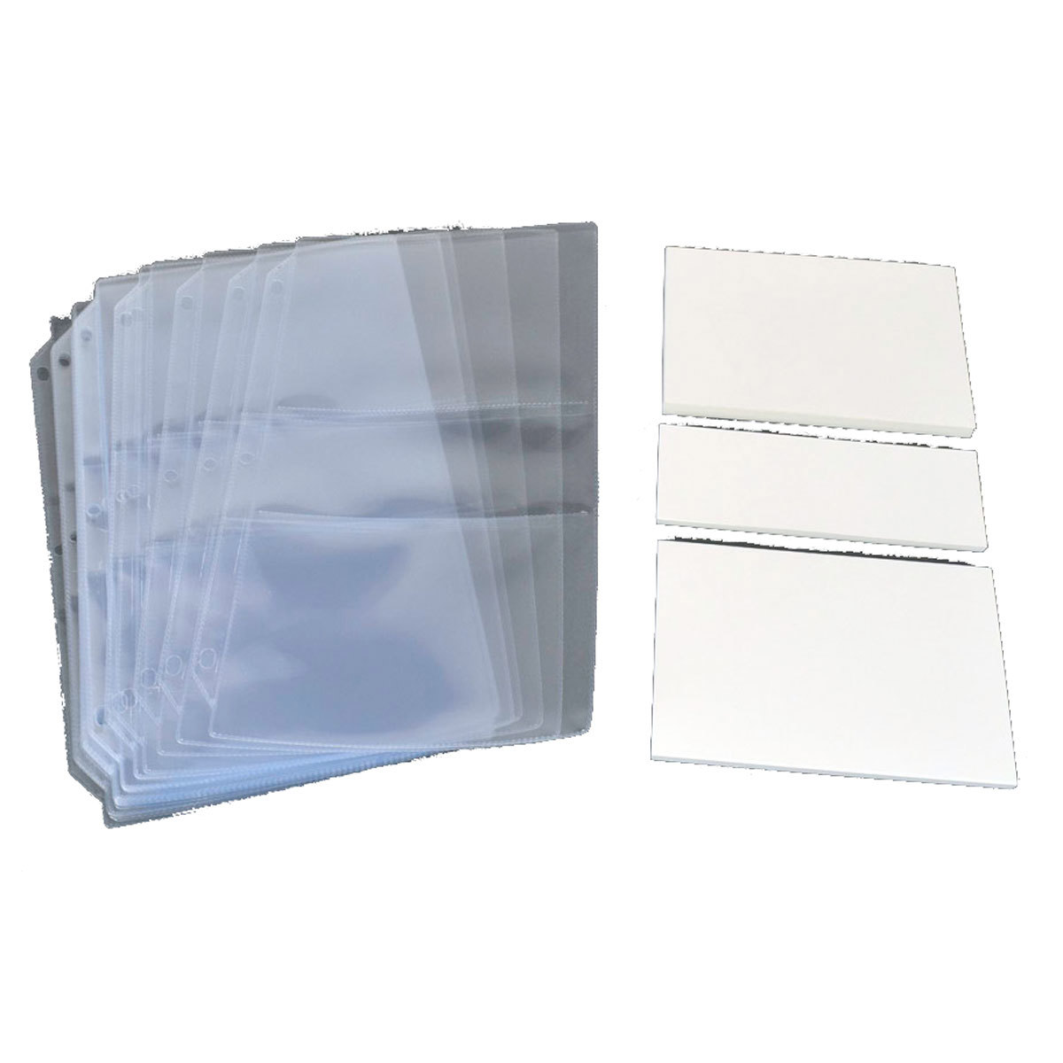 

Archival Methods Caption Pocket 4x6" Photo Page with White Card Stock, 25 Pack