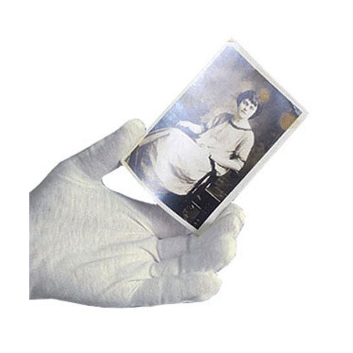Image of Archival Methods White Cotton Gloves Small