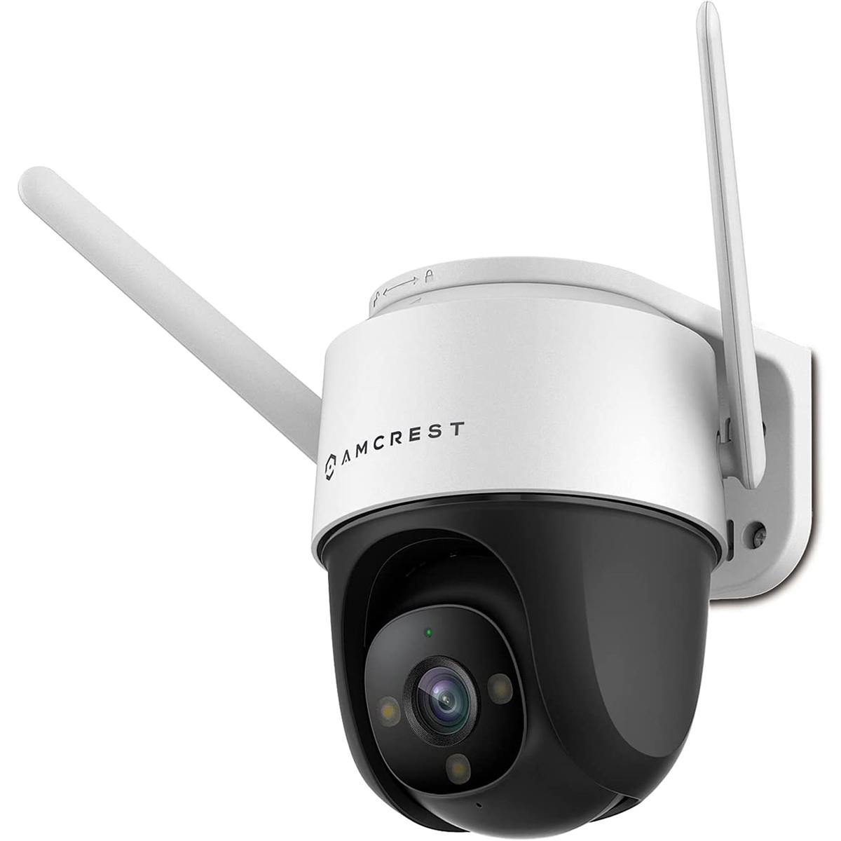 

Amcrest SmartHome ASH47 4MP QHD Outdoor Wi-Fi PTZ IP Security Camera, White