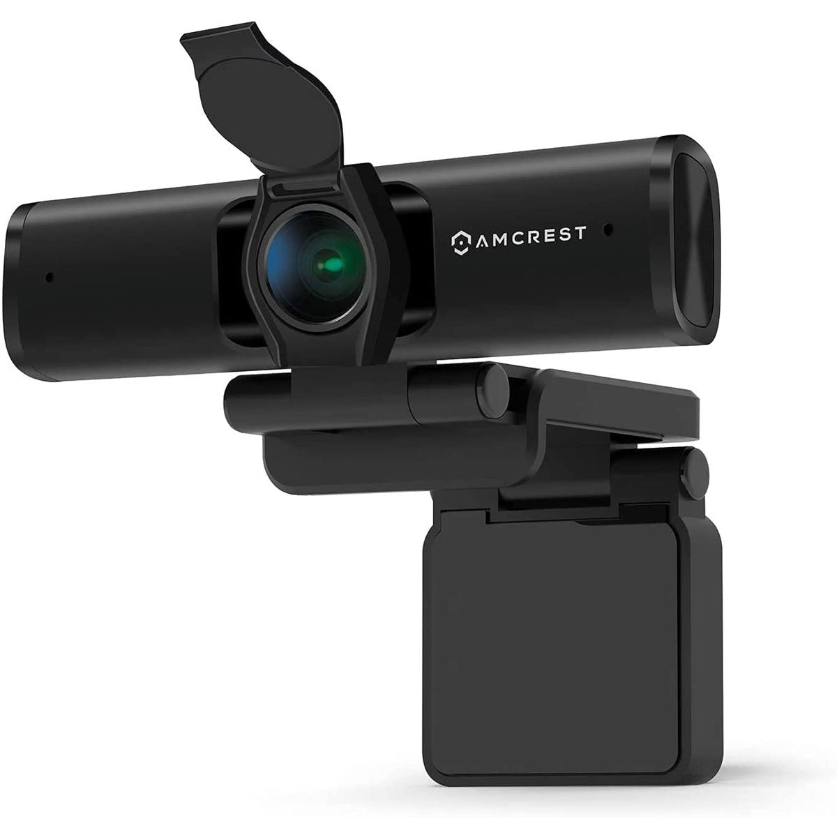 

Amcrest AWC897 8MP 4K UHD USB Webcam w/Built-In Microphone & Privacy Cover,Black