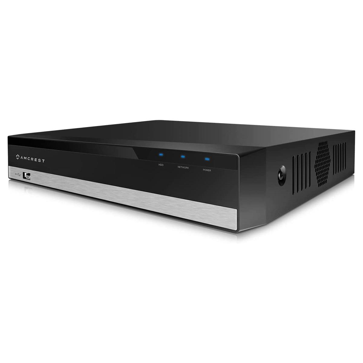 

Amcrest AMDV5108 4K UHD 8-Channel H.265 AI DVR, No HDD