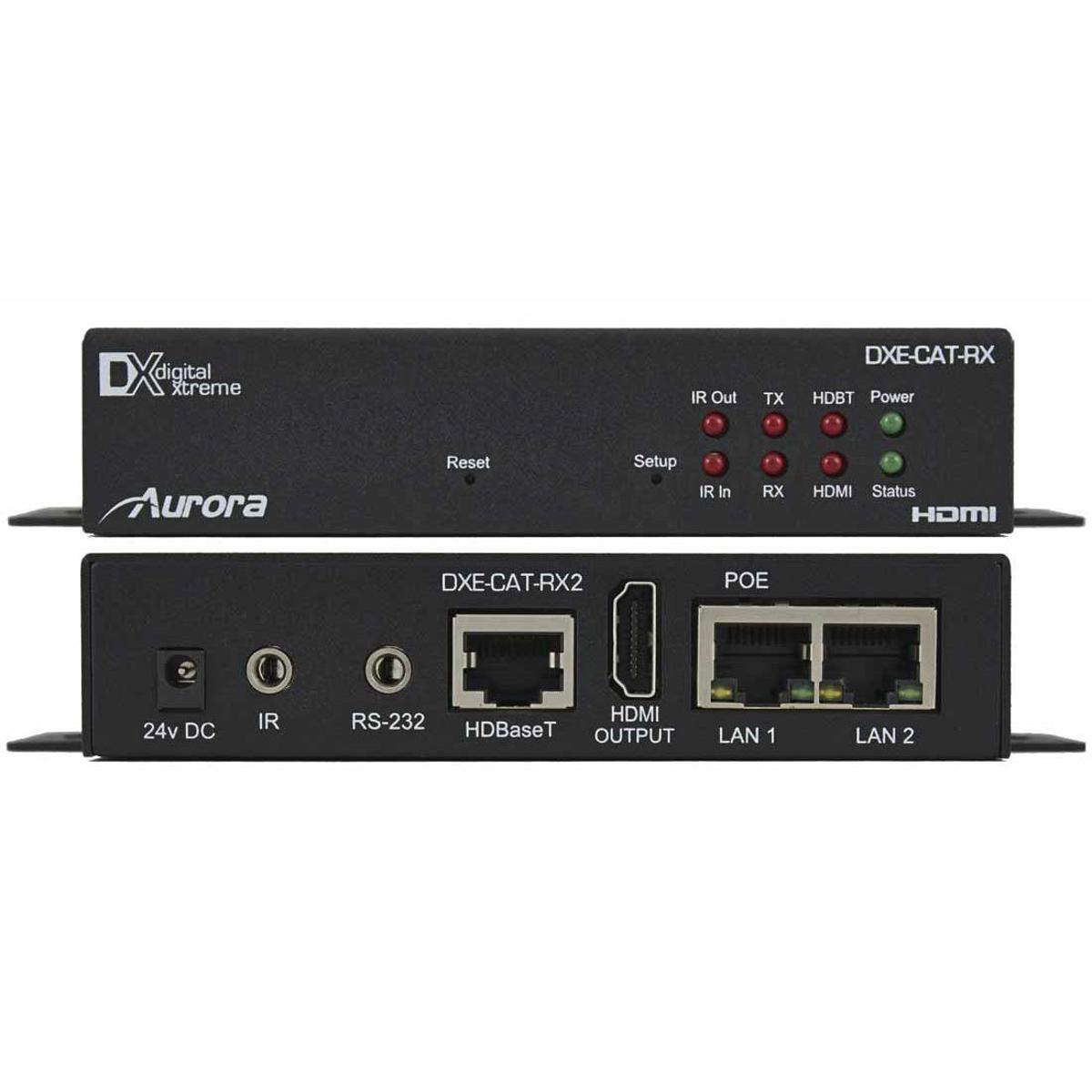 

Aurora Multimedia 4K UHD 330/600' HDBaseT CAT Receiver