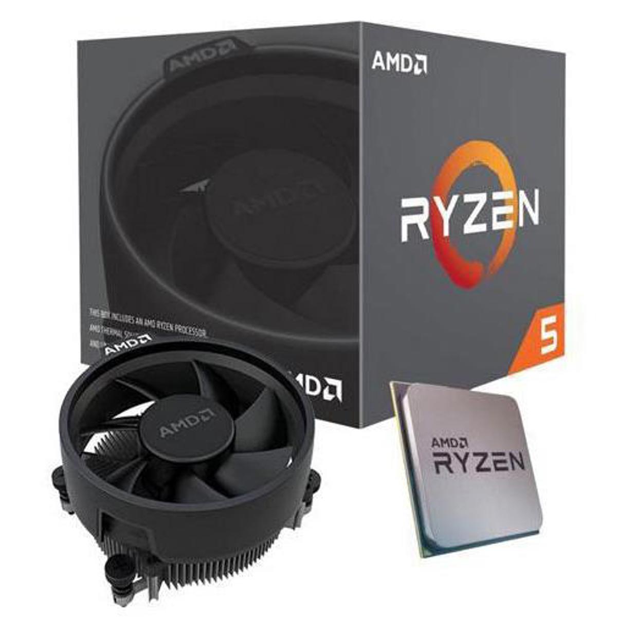 AMD Ryzen 5 2600 3.4GHz 6-Core AM4 Processor -  YD2600BBAFMPK