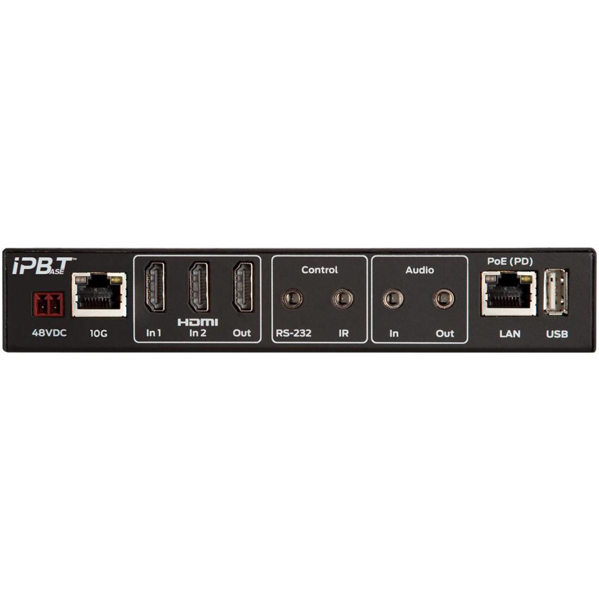 

Aurora Multimedia 4K IP Audio/Video Distribution Transceiver,10G Copper Ethernet