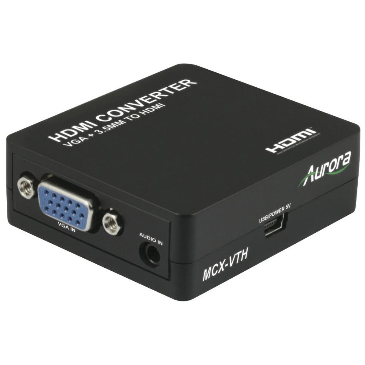 Image of Aurora Multimedia MCX-VTH VGA to HDMI Converter