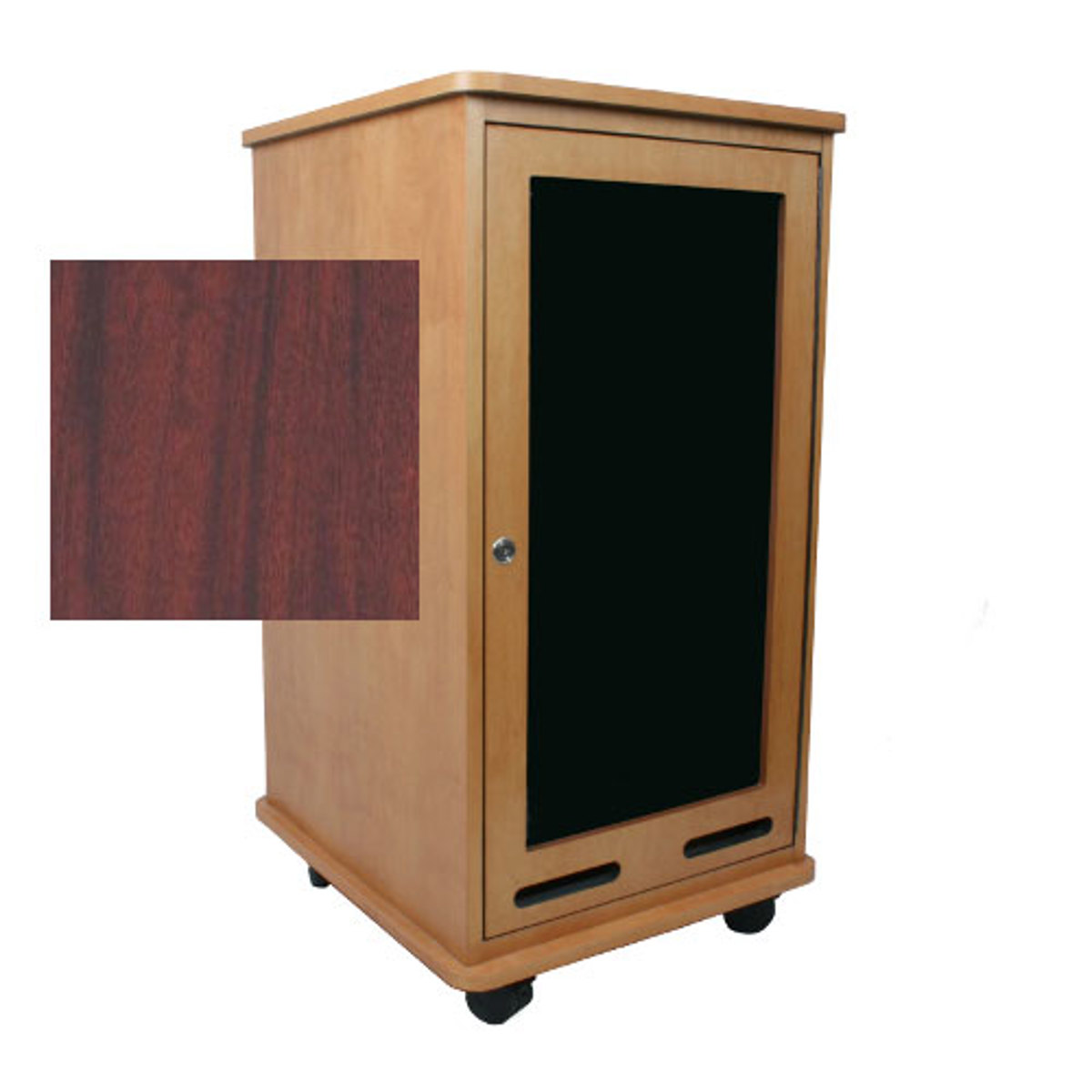 

AmpliVox RC2101 21U Rack Cabinet, Veneer, Mahagony