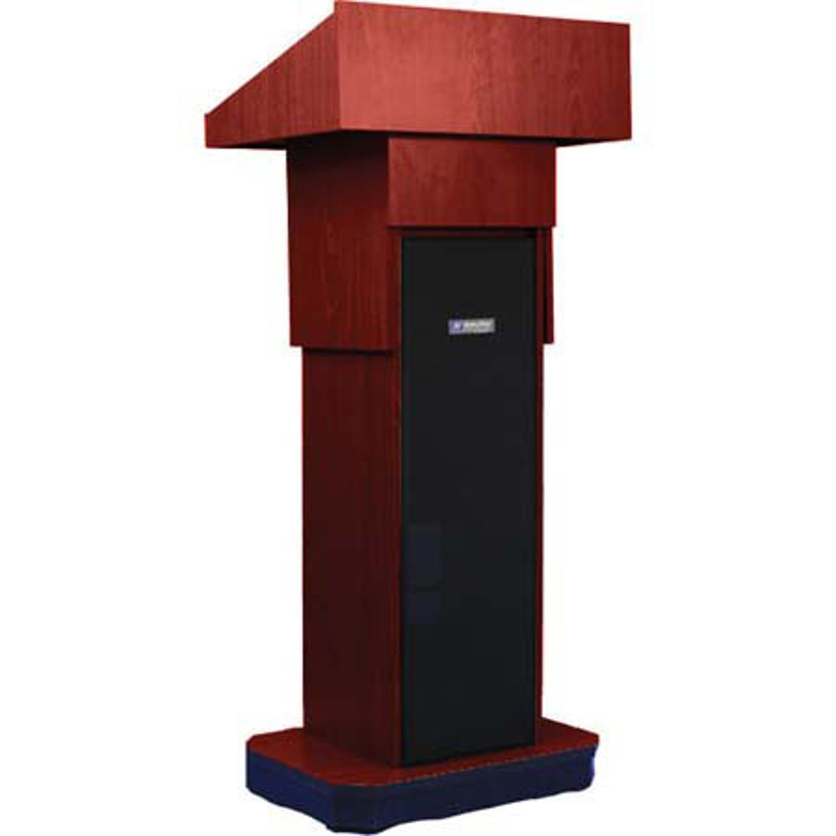 AmpliVox S505A Executive Sound Column Lectern, Mahogany -  S505A-MH