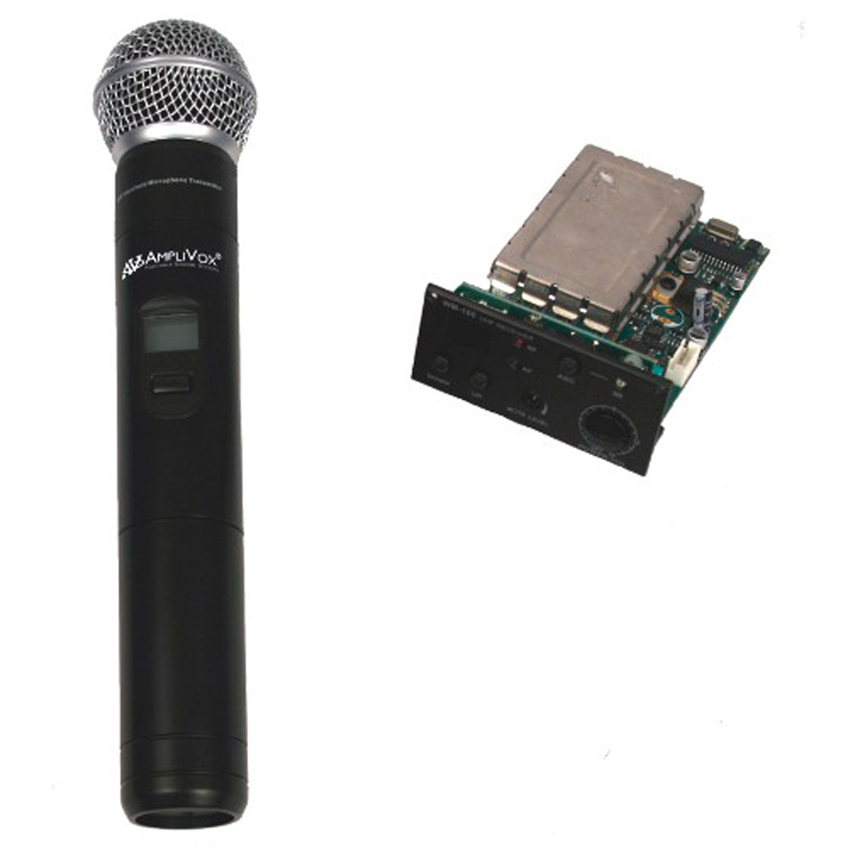 

AmpliVox 2nd Wireless Mic Kit, Includes Receiver, Handheld Mic