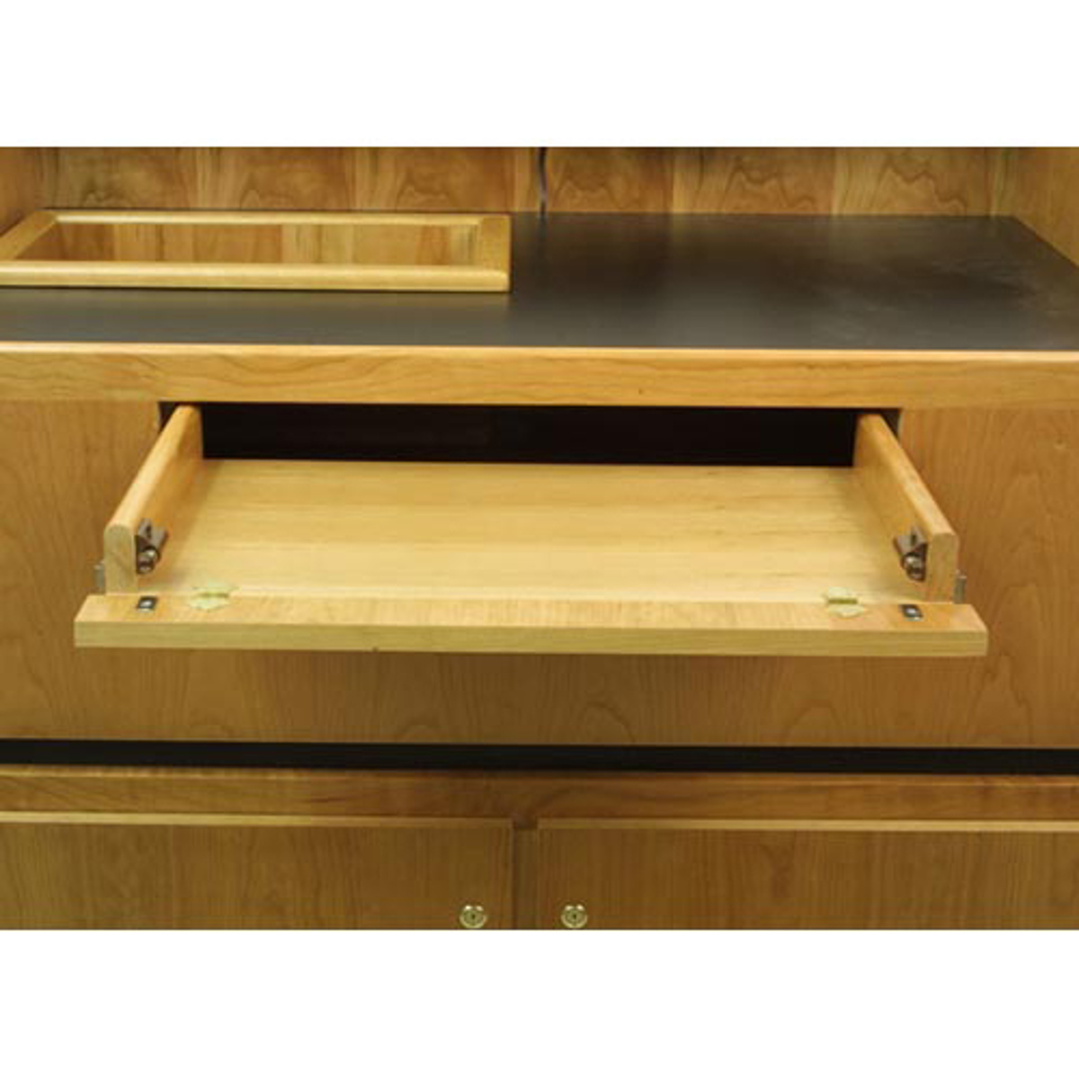 Image of AmpliVox Keyboard Drawer for SW3030 Solid Hardwood Lectern