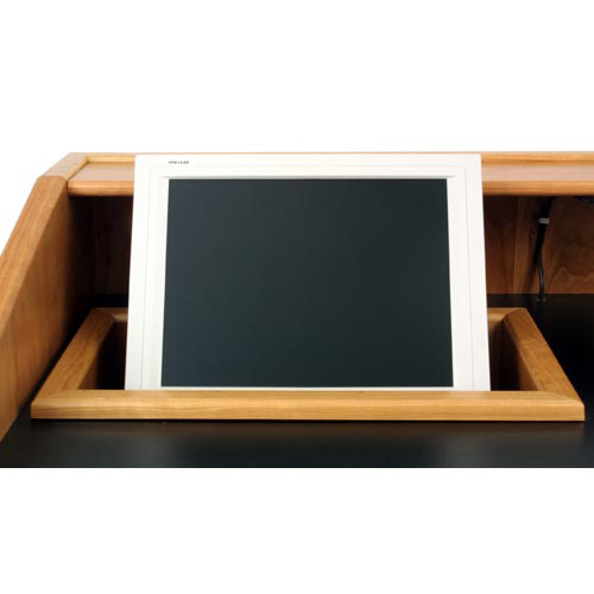 

AmpliVox Recessed 18" Monitor Well for SW3030 Solid Hardwood Lectern