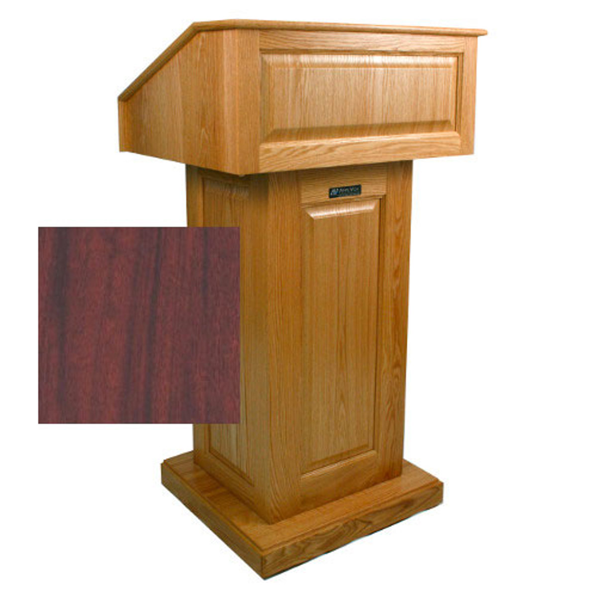 

AmpliVox Amplivox SN3020-MH Victoria Lectern - without Sound System - Mahogony