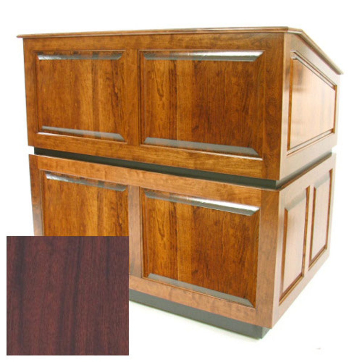 

AmpliVox SN3035 Non-Sound Ambassador Lectern, Mahogony