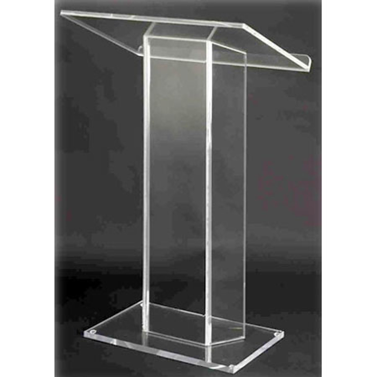 

AmpliVox SN3055 Large Top Clear Acrylic Lectern Pulpit