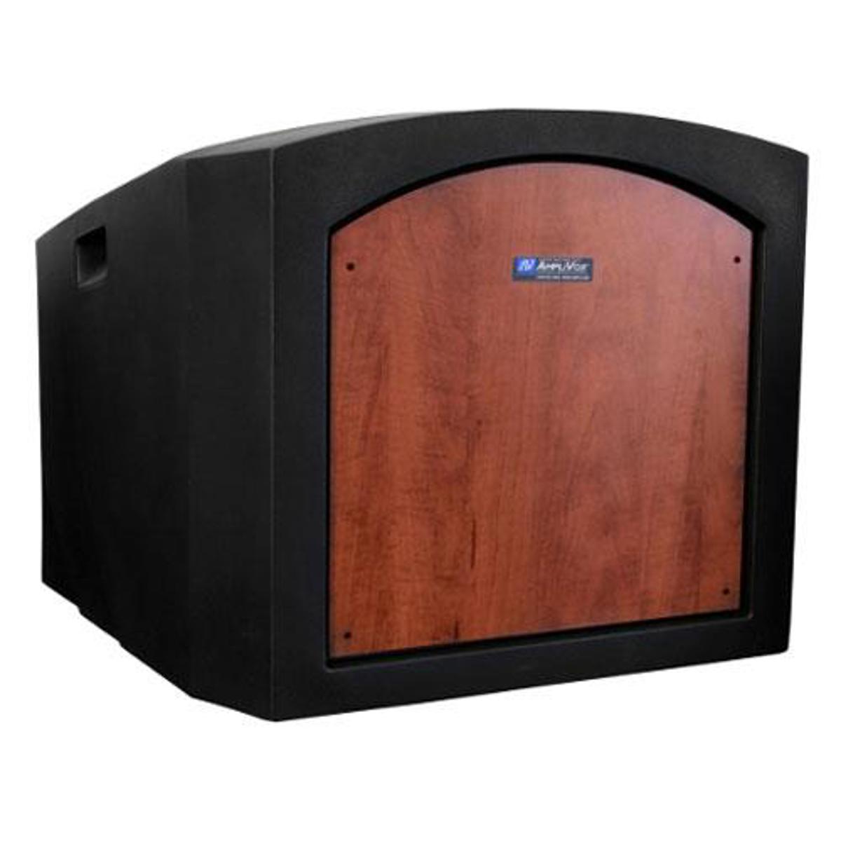 

AmpliVox SN3240 Pinnacle Table Top Lectern, No Sound System, Medium Oak
