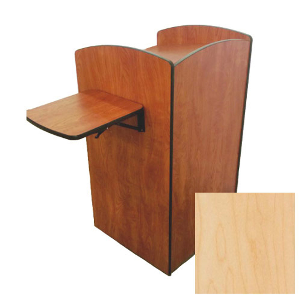 

AmpliVox SN3610 Professional Multimedia Flash Podium, Maple