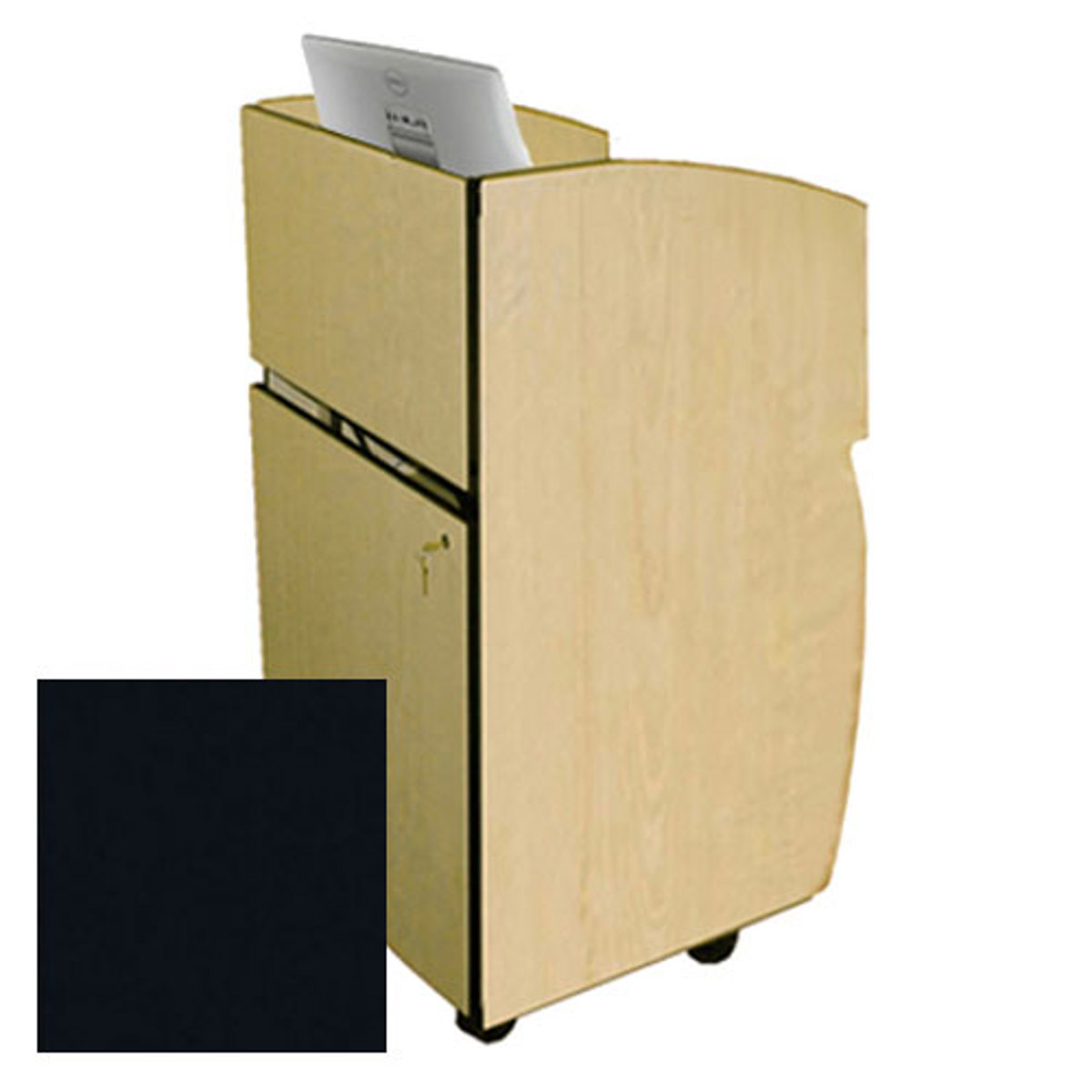 

AmpliVox SN3635 Mobilite PC Multimedia Lectern, Black