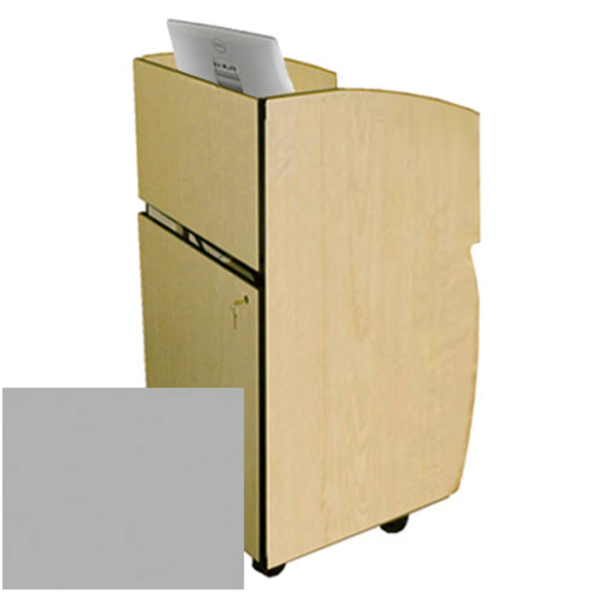 

AmpliVox SN3635 Mobilite PC Multimedia Lectern, Gray