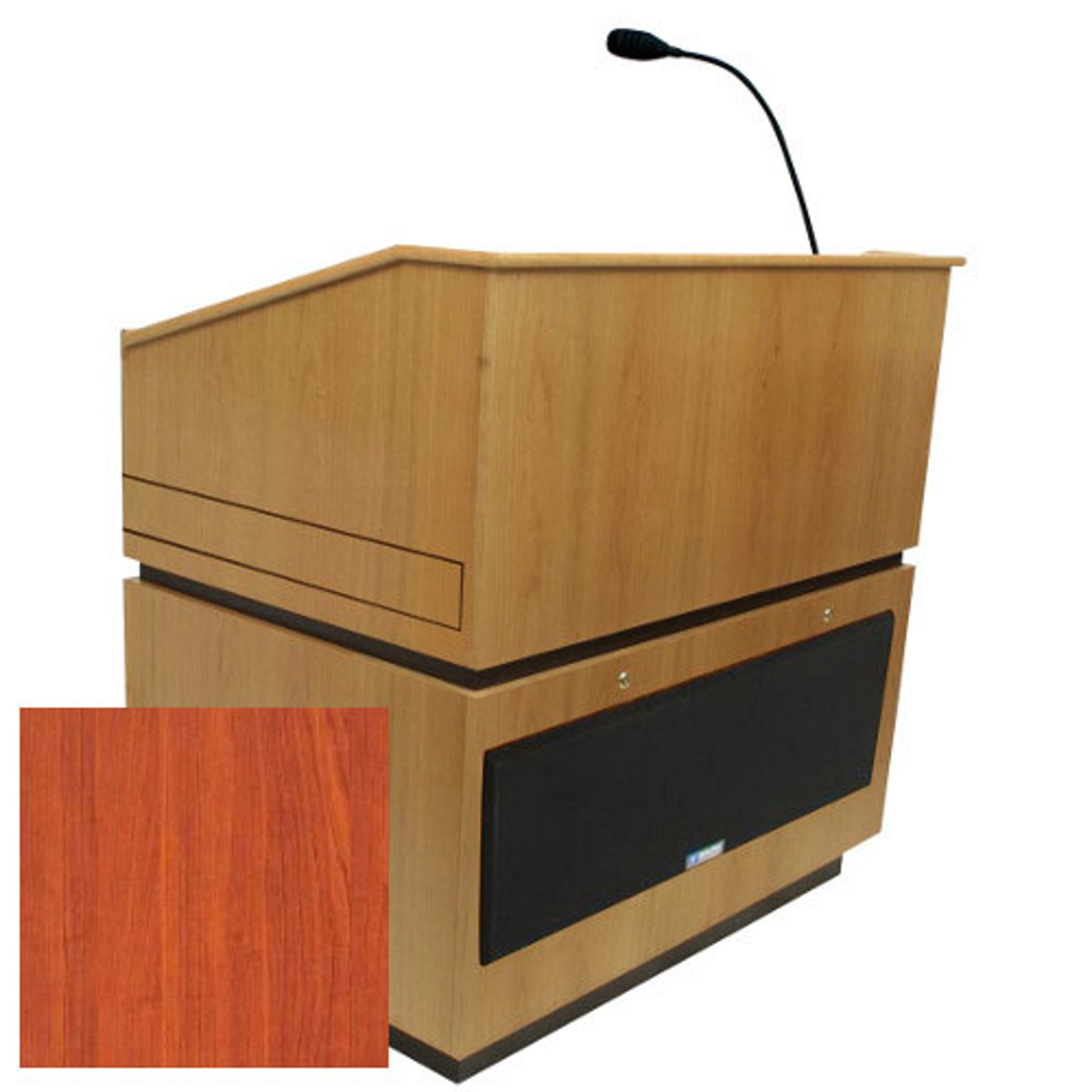 

AmpliVox Coventry Lectern with Sound, Cherry