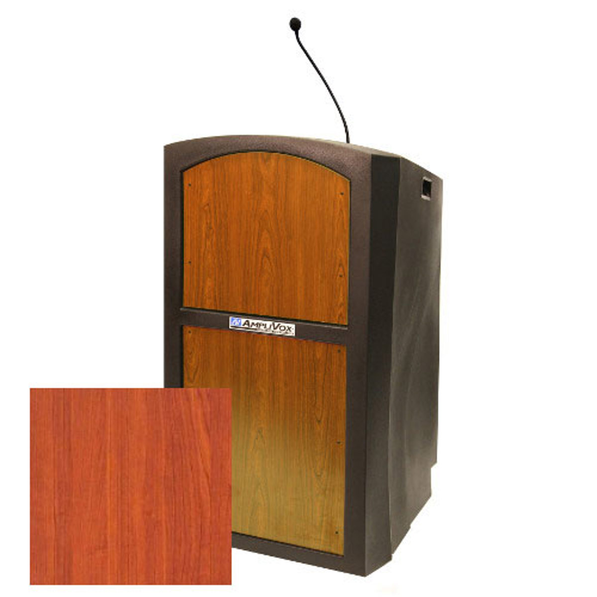 

AmpliVox ST3250 Non-Amplified Lectern, Select Cherry