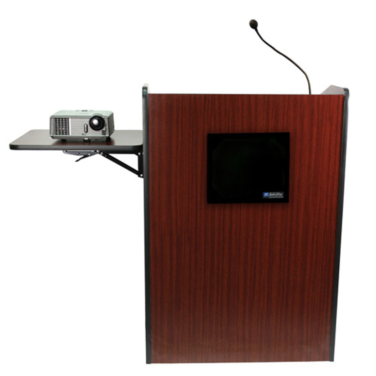 

AmpliVox SW3235 Wireless Multimedia Presentation Podium with SW805A Amplifier