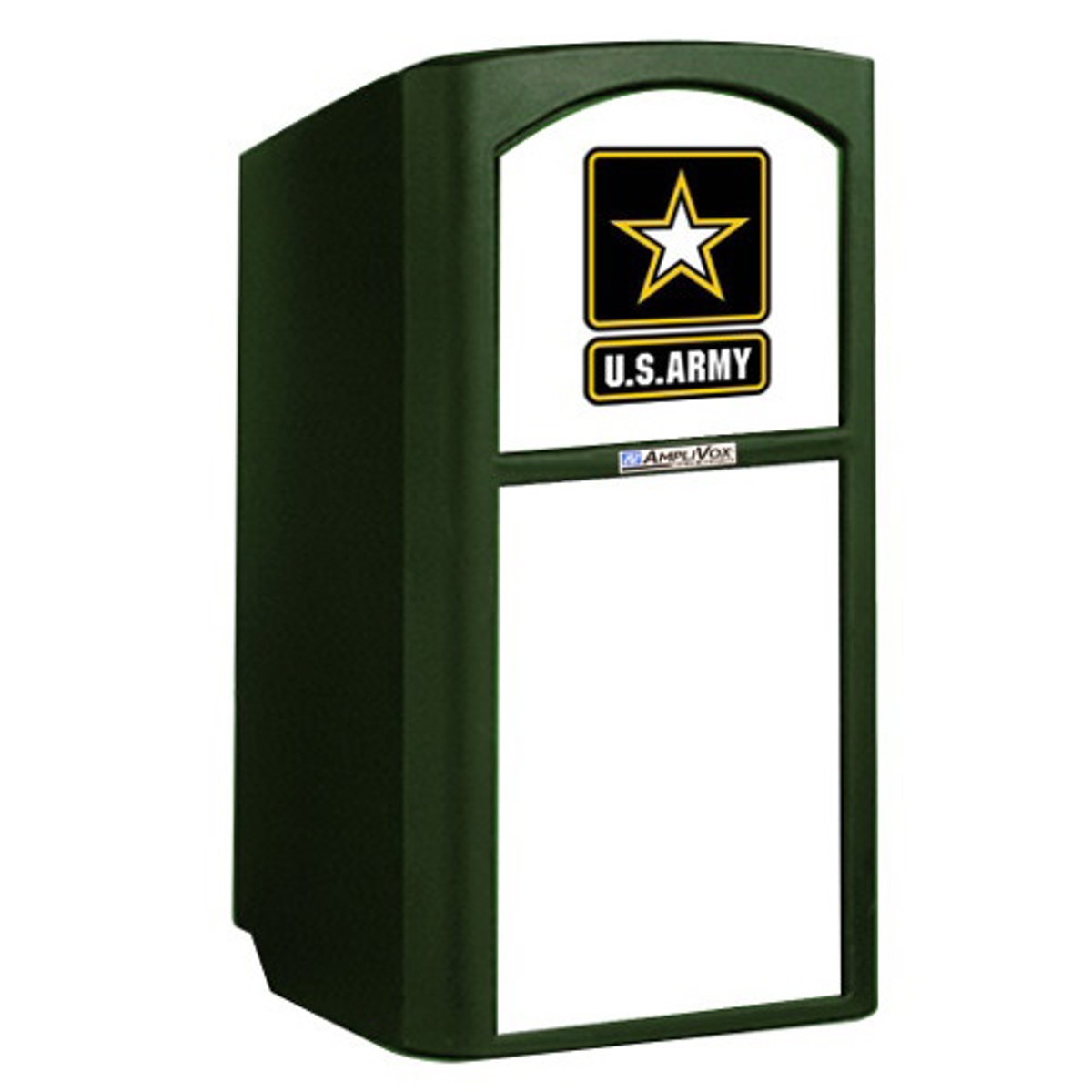 Image of AmpliVox SW3254 Wireless Military Multimedia Lectern with Handheld Mic