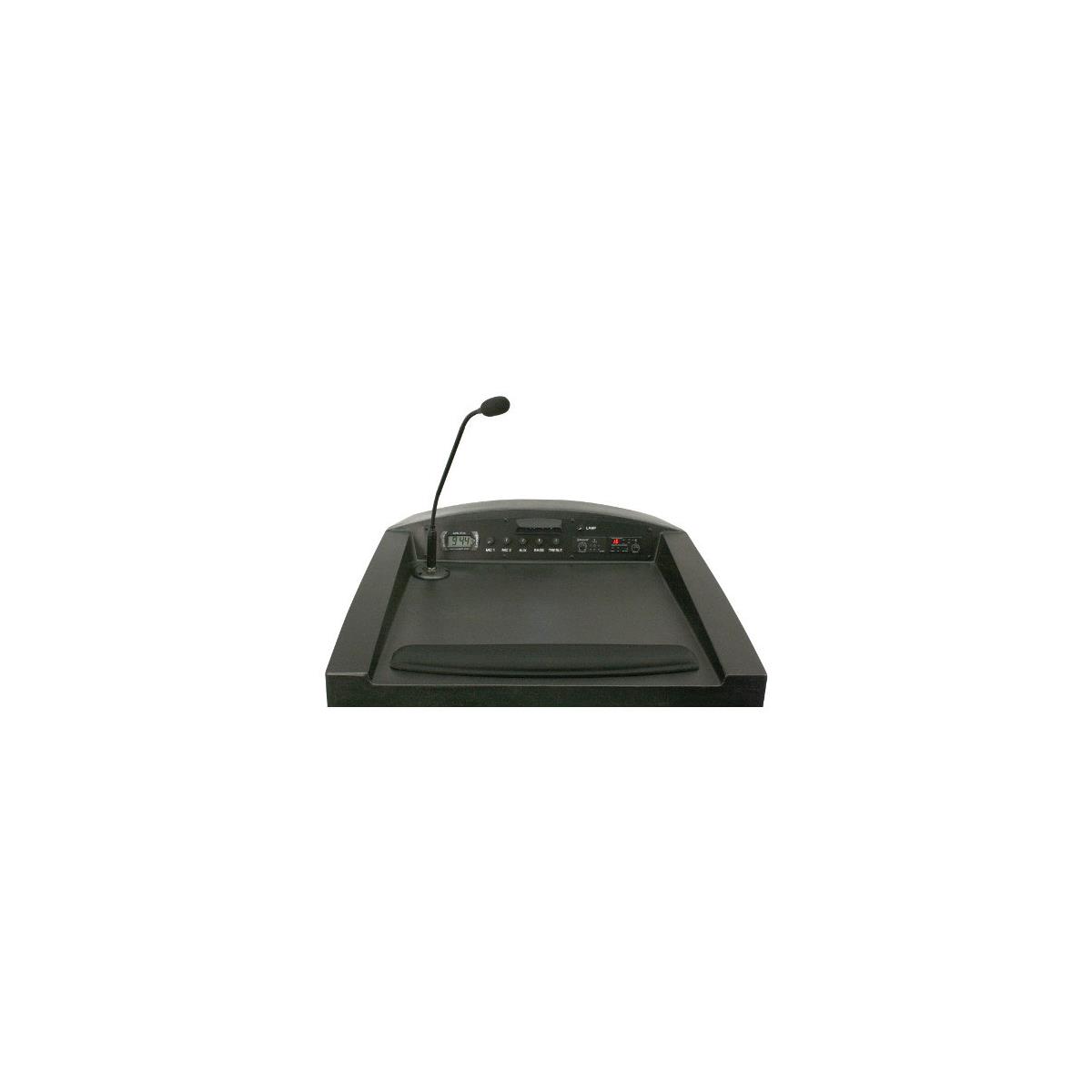 Image of AmpliVox SW3254 Wireless Military Multimedia Lectern