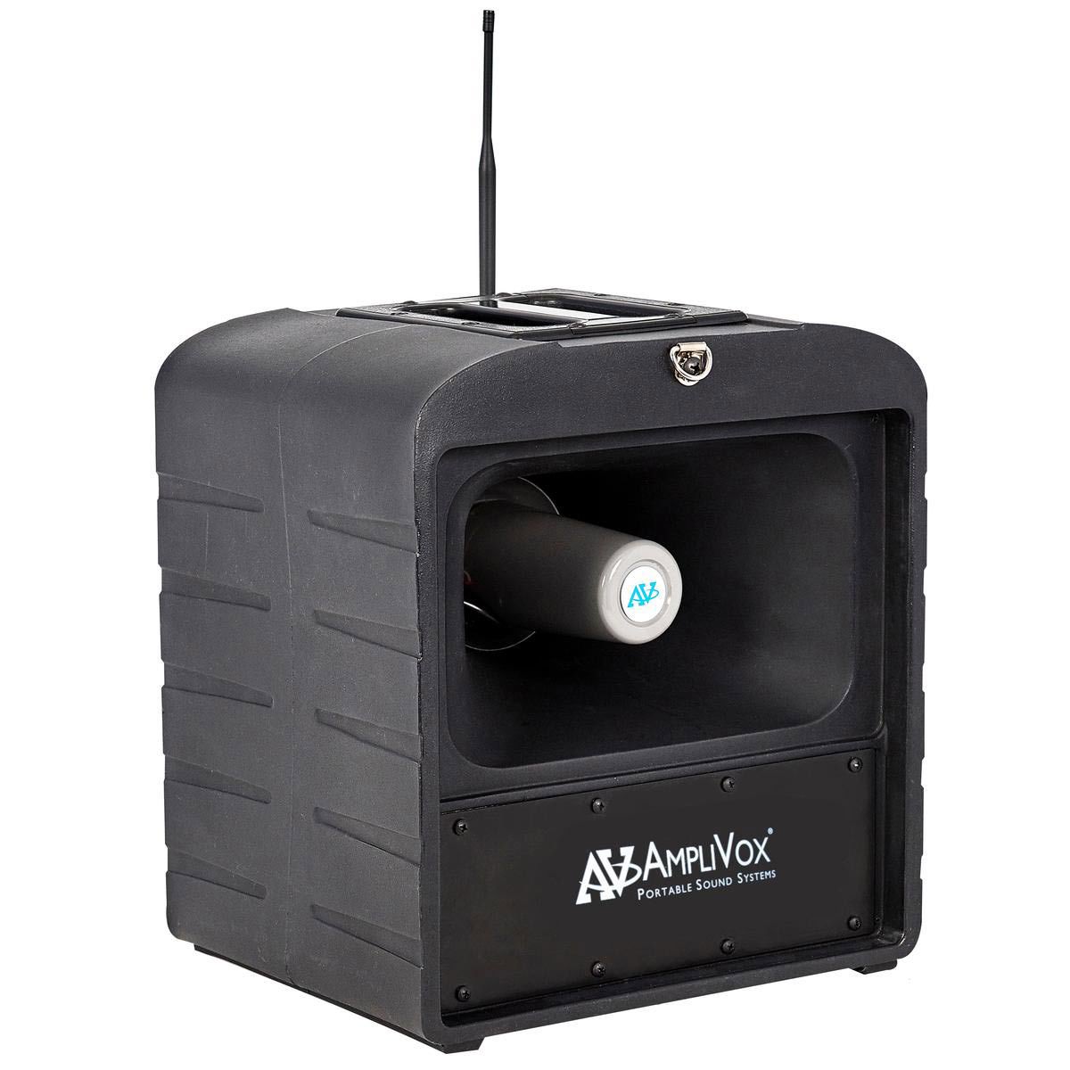

AmpliVox SW680 Mega Hailer PA System with Wireless Headset & Lapel Microphone