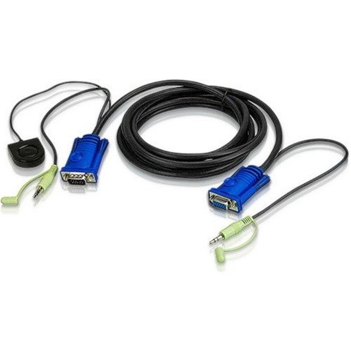 

Aten 2L5203B 10' VGA and Audio Cable with Built-in Port Switching Button