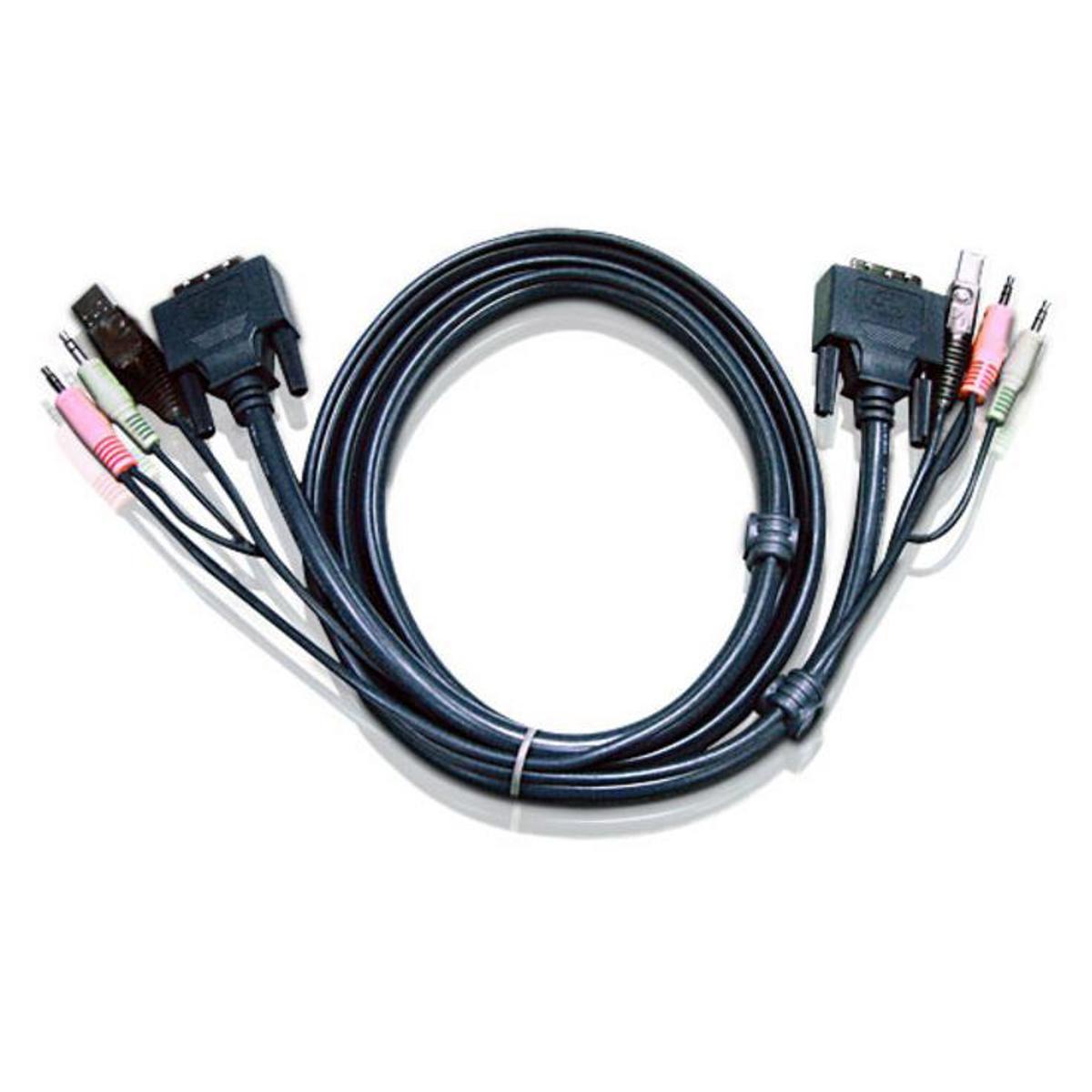 

Aten 2L7D05U 16' USB DVI-D Single Link Cable for KVM Switches and Extenders