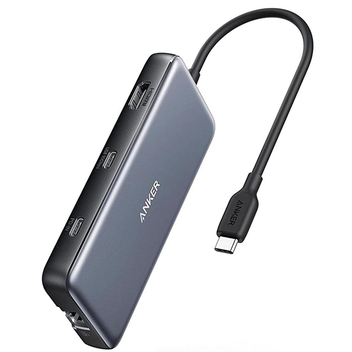 Image of Anker PowerExpand 8-In-1 USB-C 10Gbps Data Hub with 100W Power Delivery