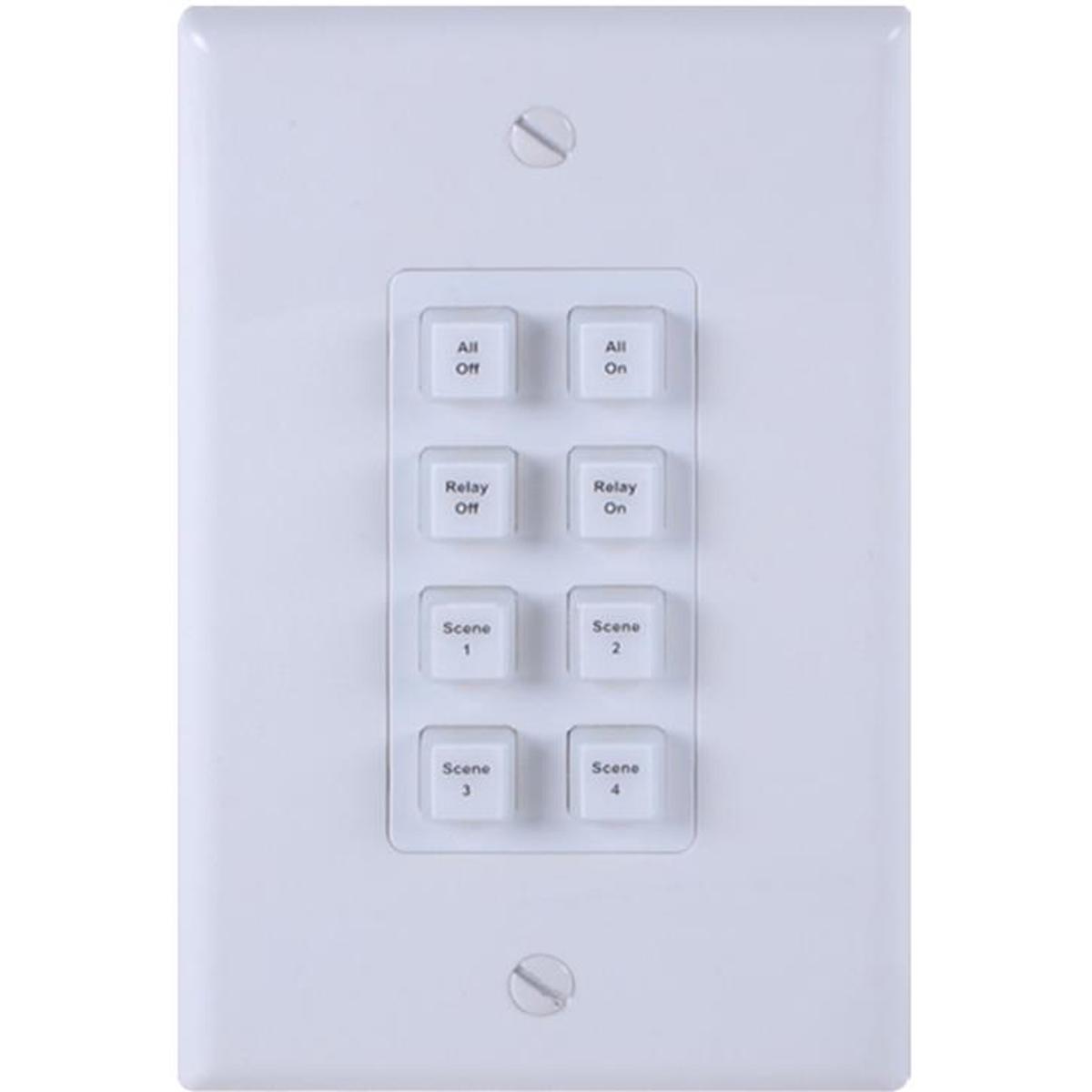 

A-NeuVideo ANI-8WP IP Wall Plate Control Keypad, White