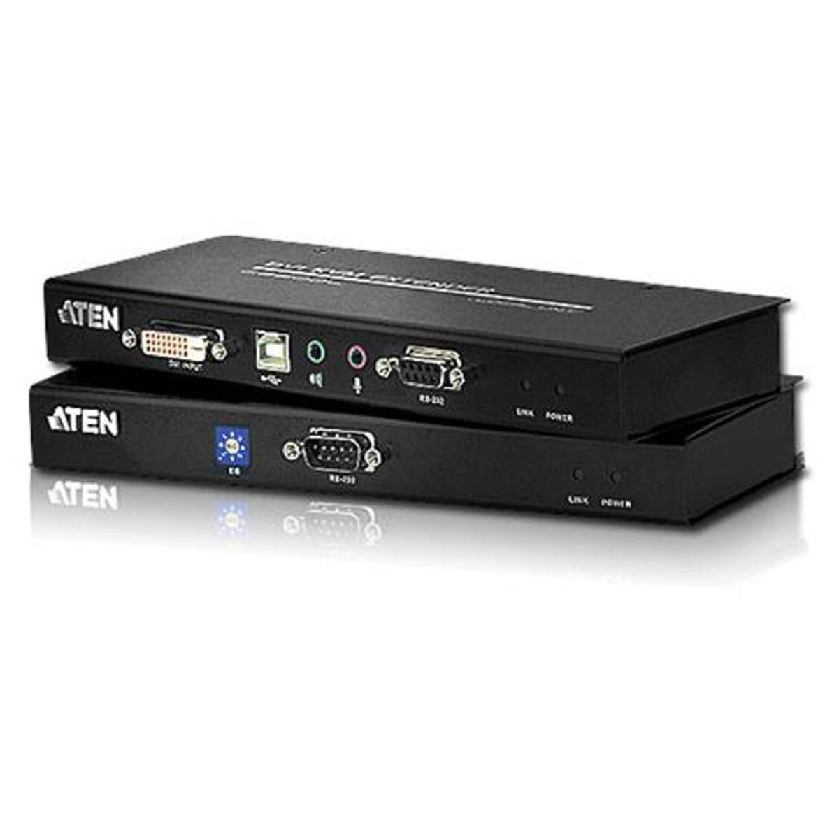 

Aten CE602 DVI Dual Link KVM Console Extender, Connects Up to 200' Distance