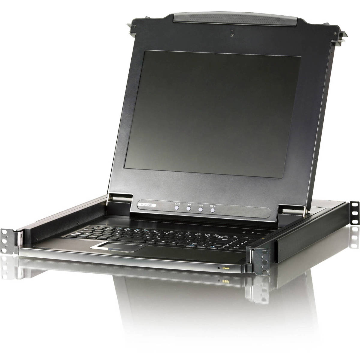 

Aten CL1000MTAA 17" Slideaway Single Rail LCD Console Module, TAA Compliant