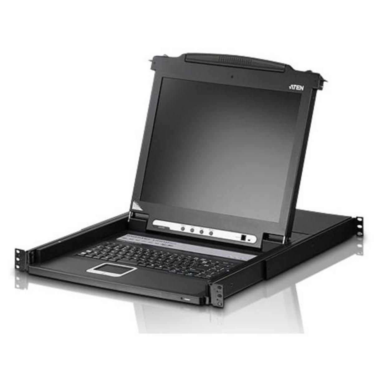 

Aten CL1016M 16-Port 17" LCD Integrated USB/PS2 Combo KVM Switch Console