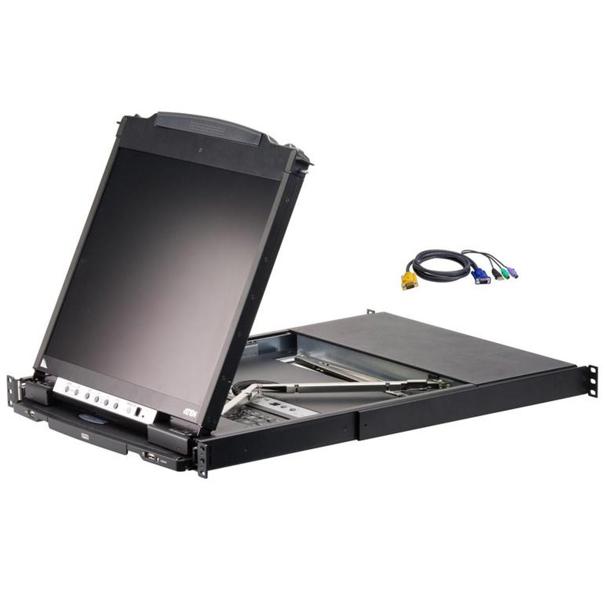 

Aten CL5816NC 16-Port Dual Rail 19" LCD KVM Switch Kit