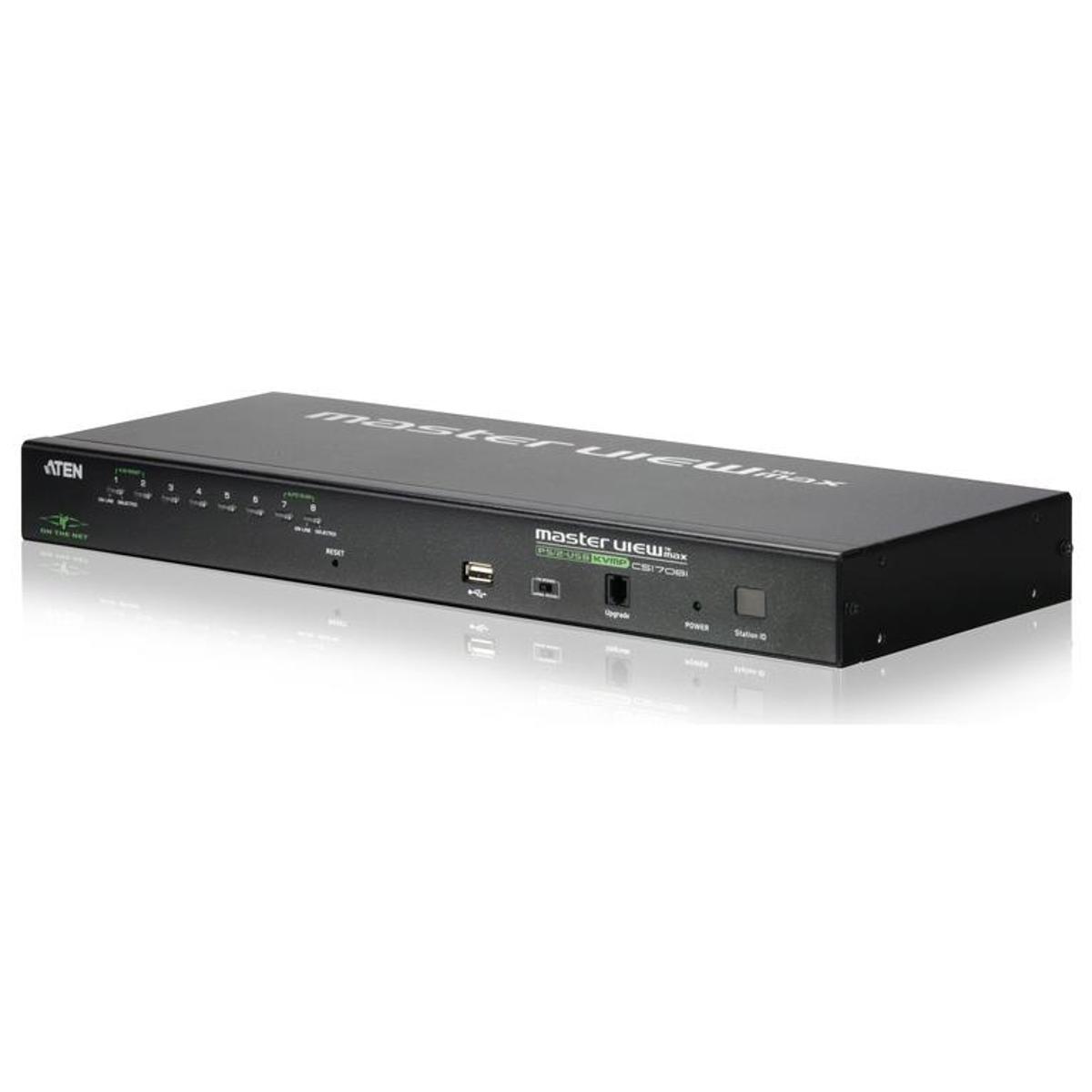 8-Port PS/2-USB KVM Switch with TAA Compliance - Aten CS1708I-TAA