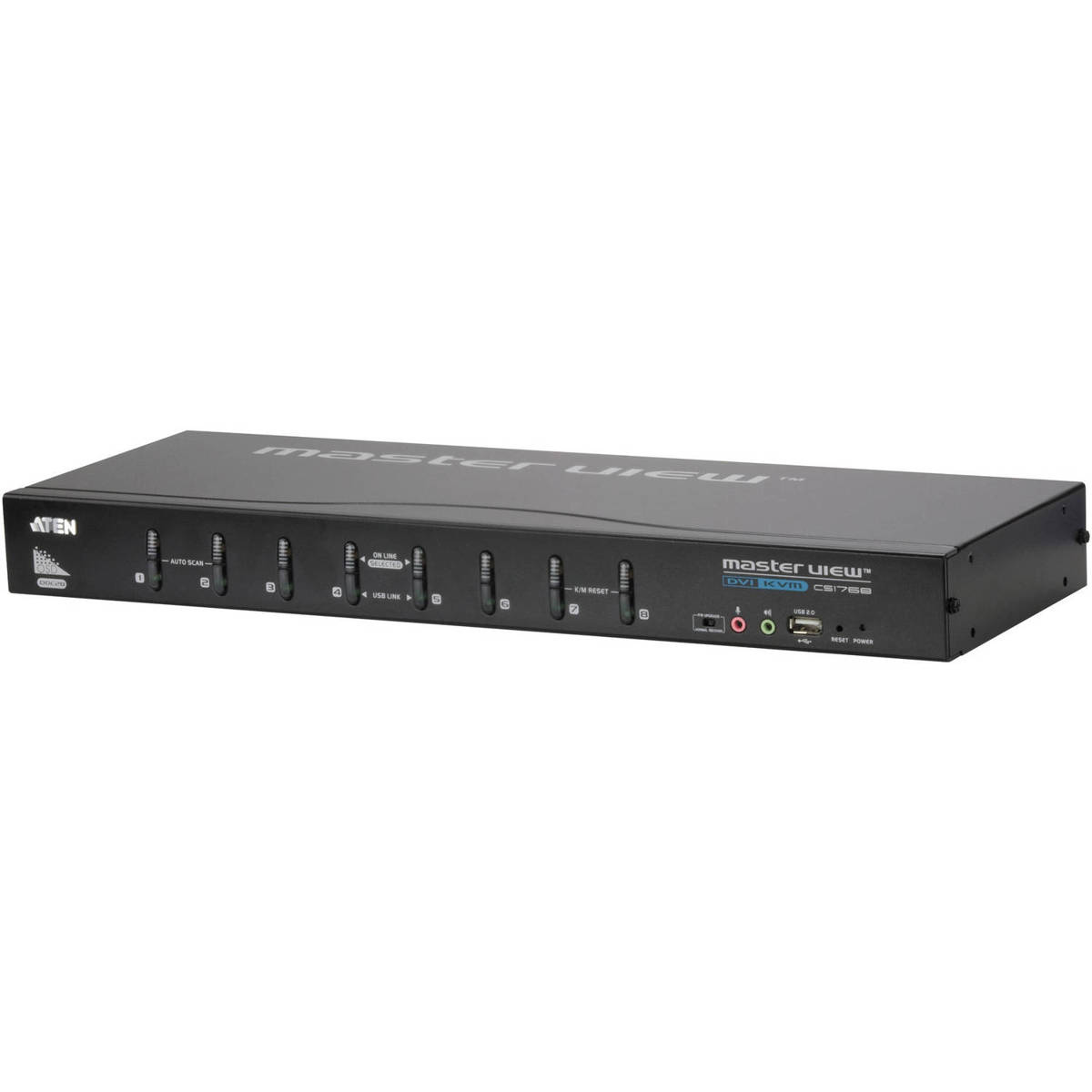 

Aten CS1768 8-Port USB DVI KVM Switch with Audio Support