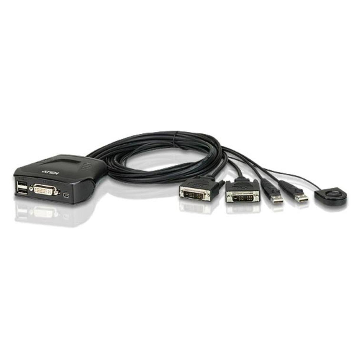 Image of Aten CS22D 2-Port USB DVI KVM Switch