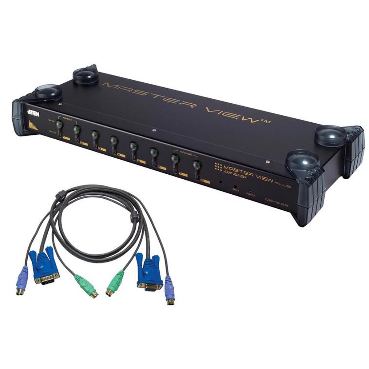 

Aten CS9138 8-Port PS/2 KVM Switch Kit