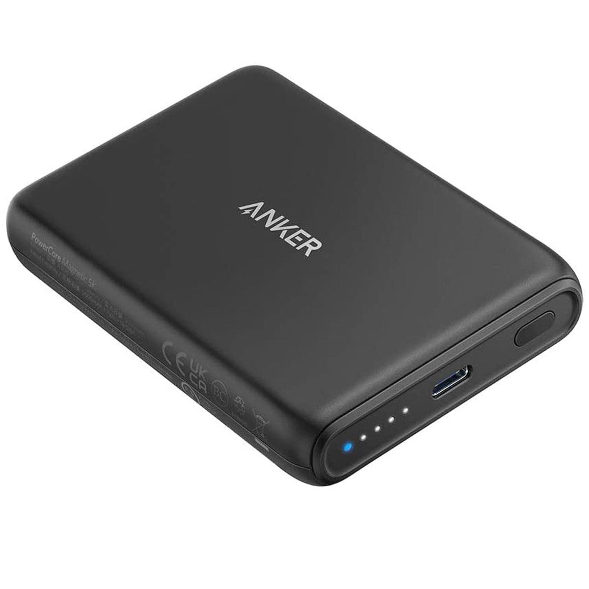 Image of Anker PowerCore Magnetic 5K 5000mAh USB-C Power Bank for iPhone 12