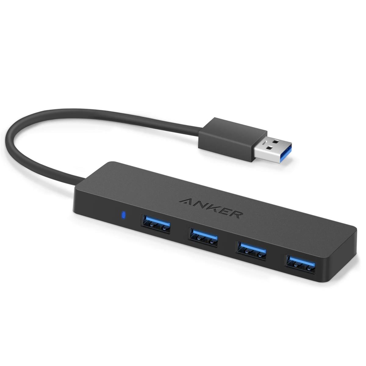 Image of Anker Ultra-Slim 4-Port USB 3.0 Data Hub