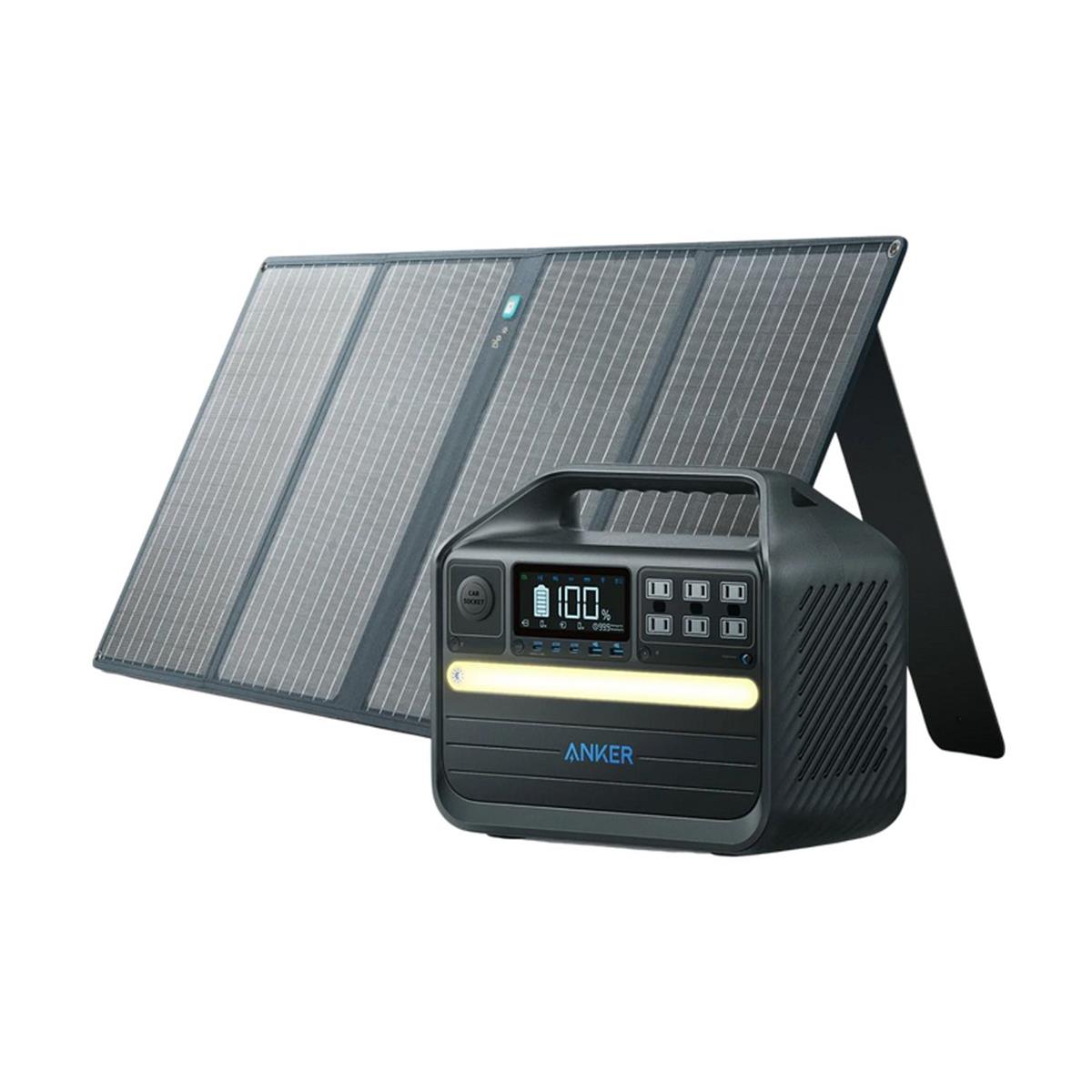 

Anker 555 PowerHouse 1000W 1024Wh Portable Power Station w/625 100W Solar Panel