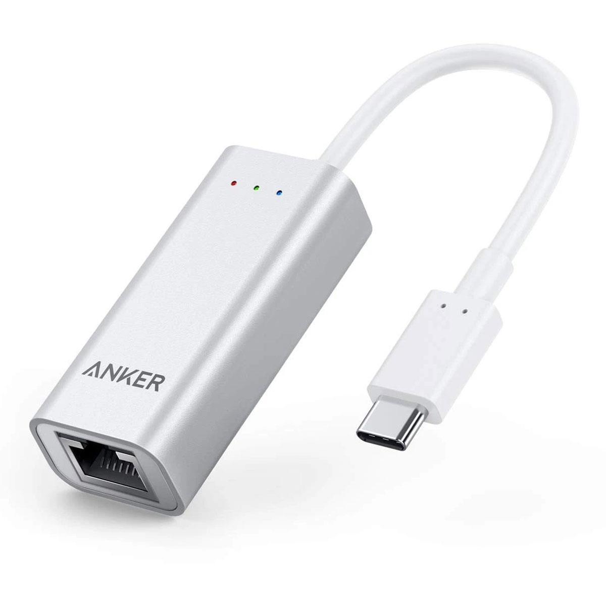 Image of Anker USB-C to Gigabit Ethernet Adapter