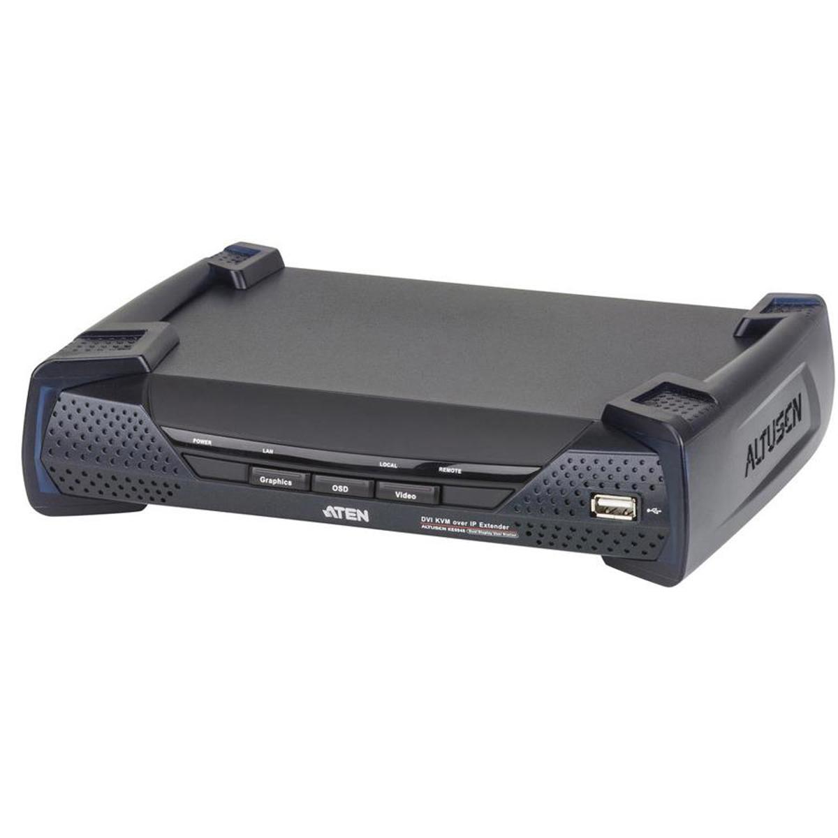 

Aten KE6940R Dual DVI KVM Over IP Extender Receiver